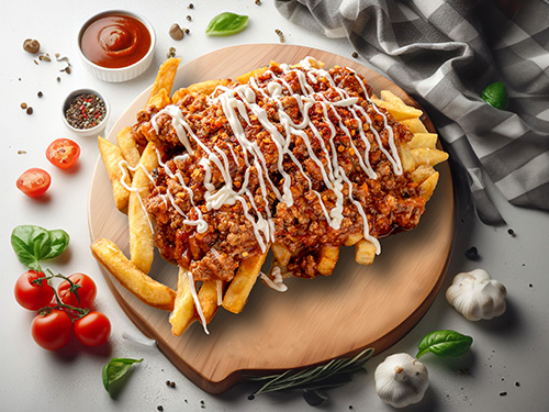 Taco fries